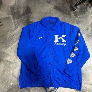 Nike Blue Windbreaker Jacket